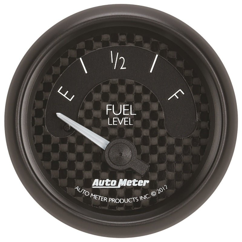 Autometer GT Series 52mm Short Sweep Electronic 240-33 ohms Fuel Level (For use w/ 3262) 8016 8016 Photo - Primary