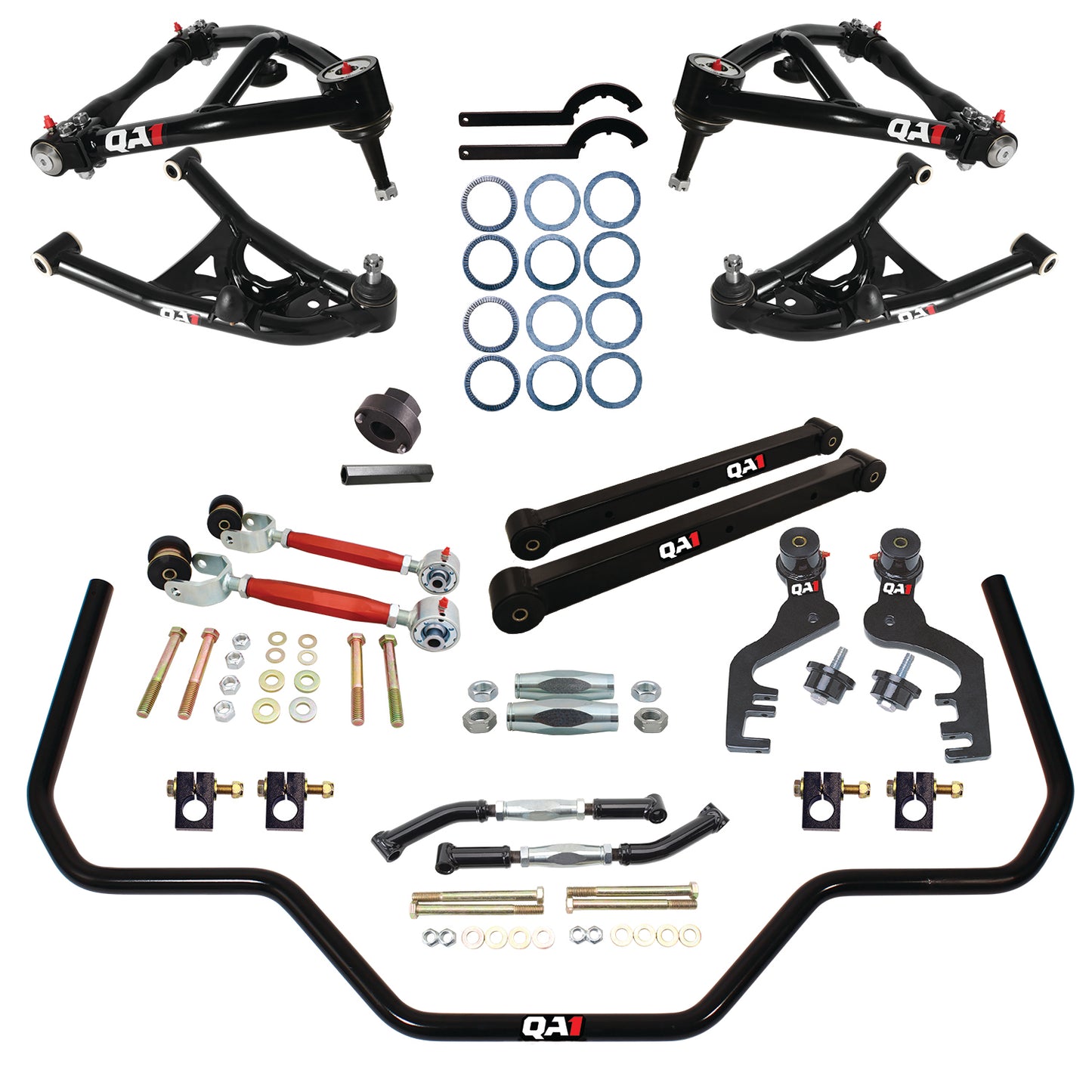 QA1 64-67 GM A-Body Level 2 Drag Kit 2.0 w/o Shocks DK32-GMA1