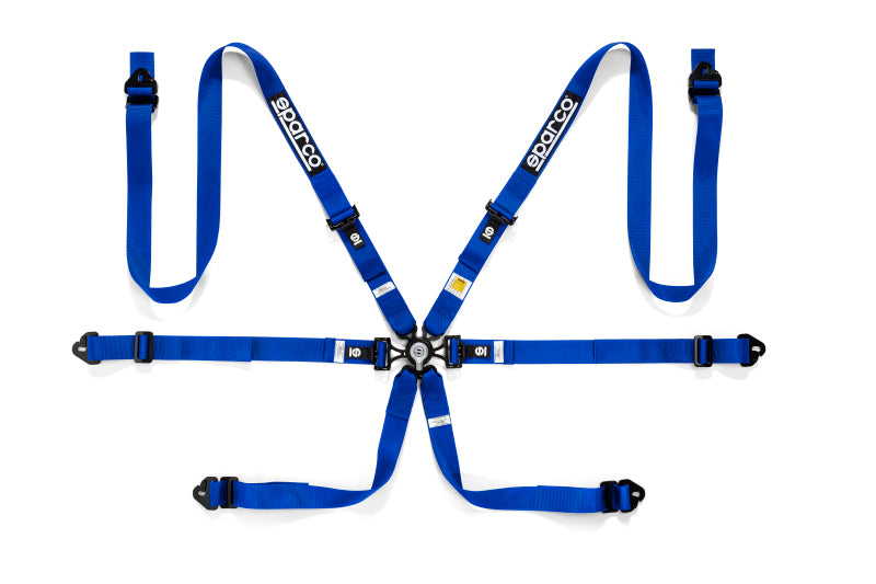 Sparco Belt 6 Pnt 2in Pd Blue 04834HPDAZ 04834HPDAZ Photo - Primary