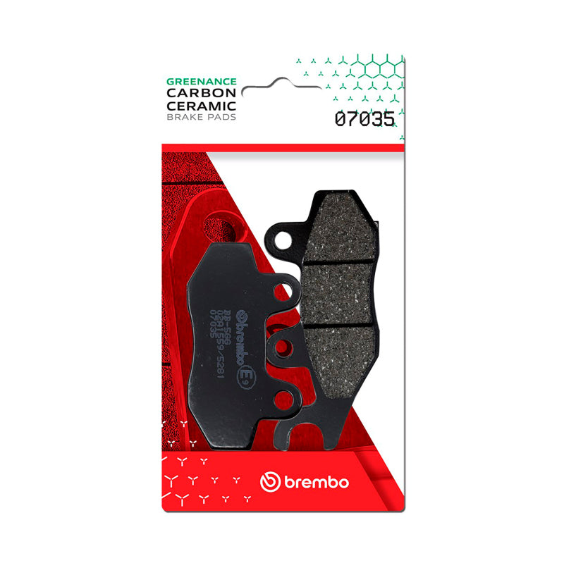 Brembo OE Malaguti Centro/Malaguti Blog/TGB Arkos Tec Carbon Ceramic Brake Pad - Front 07035 07035 User 1
