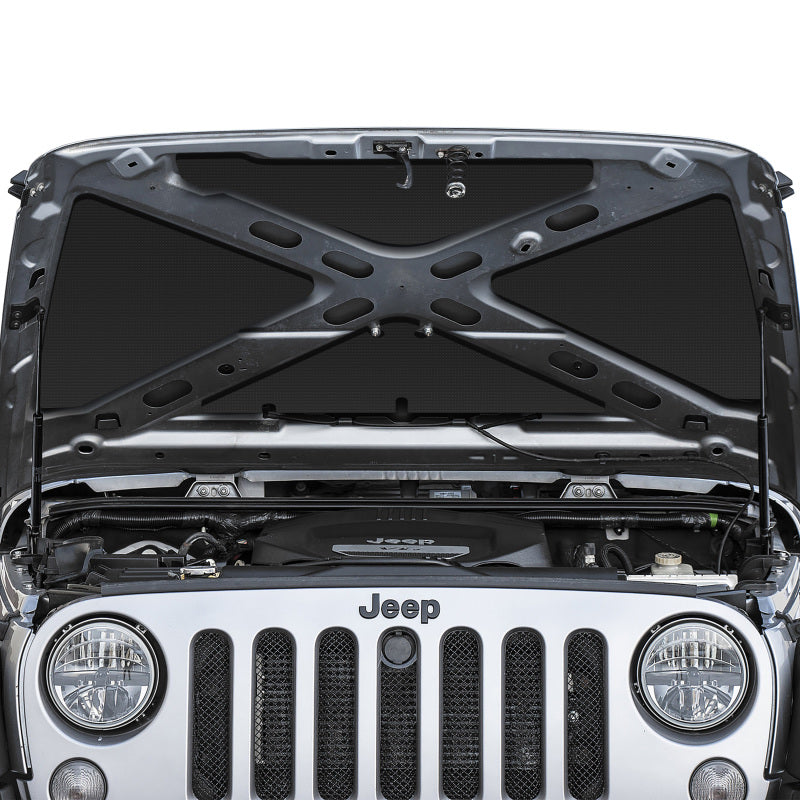 DEI 07-18 Jeep Wrangler JK Under Hood Liner Kit 50083 50083 Photo - lifestyle view
