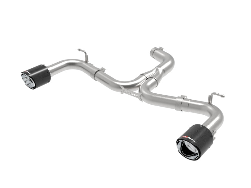 aFe 18-20 VW GTI (MK7.5) 2.0L MACH Force-Xp 3in to 2.5in 304 SS Axle-Back Exhaust System- Carb. Tips 49-36421-C 49-36421-C Photo - Primary