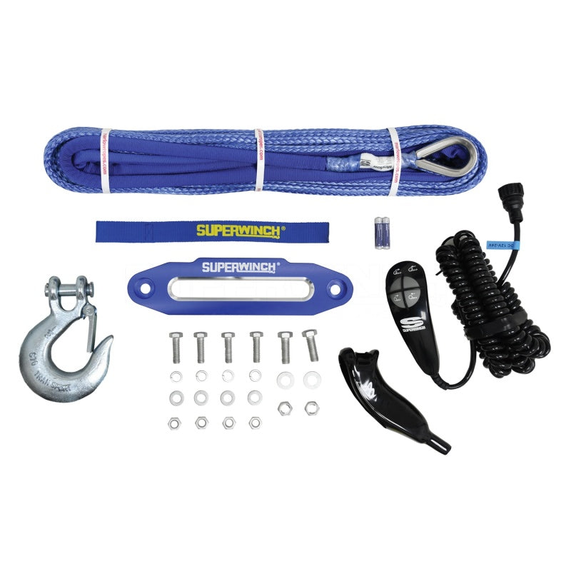 Superwinch 9500 LBS 12 VDC 3/8/in x 80ft Synthetic Rope Talon 9.5SR Winch 1695201 1695201 Photo - Unmounted