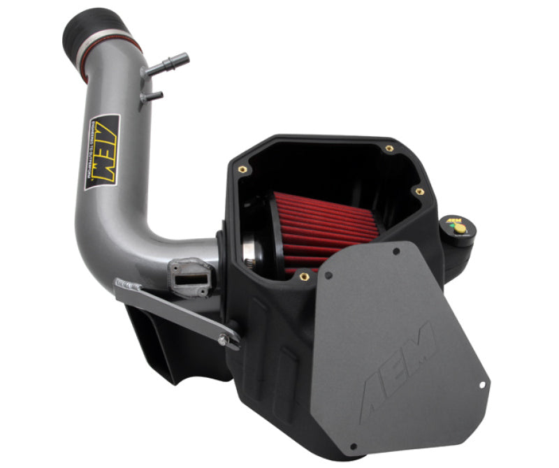 AEM Induction AEM 11-12 Ford Mustang 3.7L V6 Gunmetal Gray Cold Air Intake System 21-8123DC 21-8123DC Photo - Primary