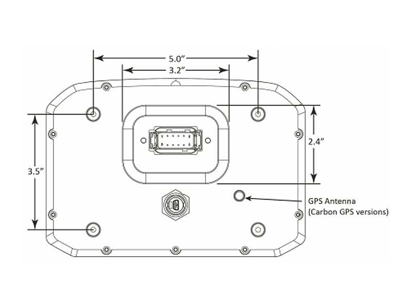 AEM CD-7 Non Logging Race Dash Carbon Fiber Digital Display (CAN Input Only) 30-5700 30-5700 Photo - out of package