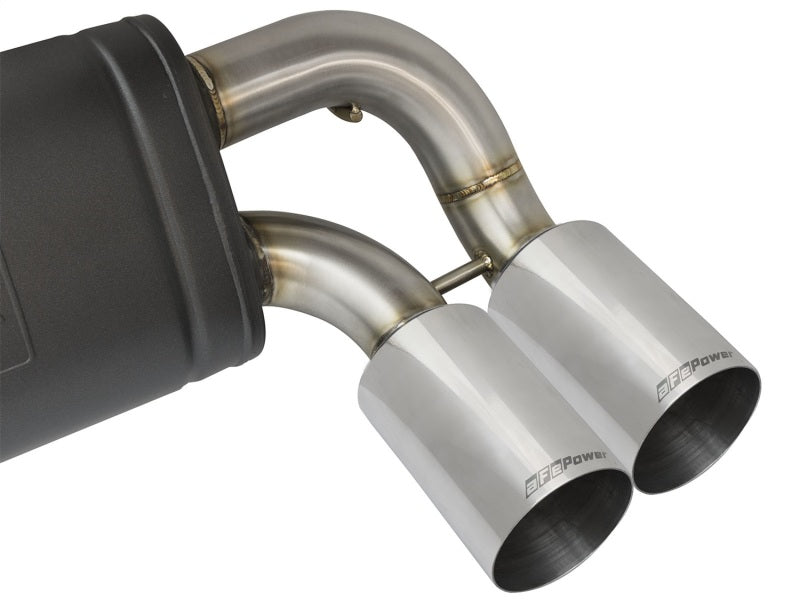 aFe POWER 49-36333-P MACH Force-Xp 304 SS Axle-Back Exhaust Syste 49-36333-P Photo - Unmounted