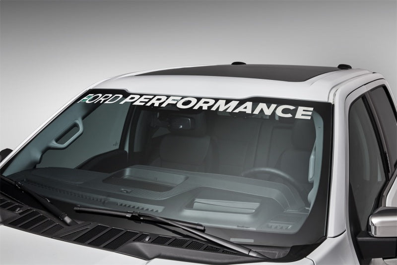 Ford Racing 2009-2018 F-150 (Incl Raptor) Ford Performance Windshield Banner M-1820-F15A M-1820-F15A Photo - Mounted