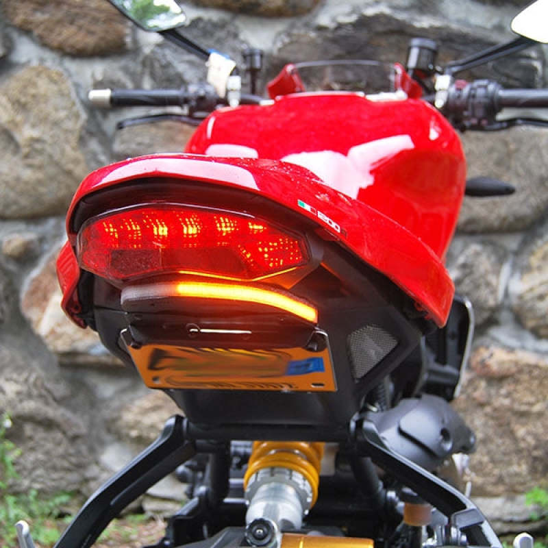 New Rage Cycles 16-24 Ducati Monster 1200 R Fender Eliminator Kit Tucked 1200R-FE-T 1200R-FE-T Photo - Primary