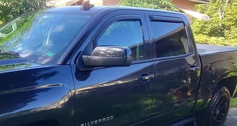 EGR 01-03 Ford F150 Super Crew In-Channel Window Visors - Set of 4 - Matte 573125 573125 Photo - Close Up