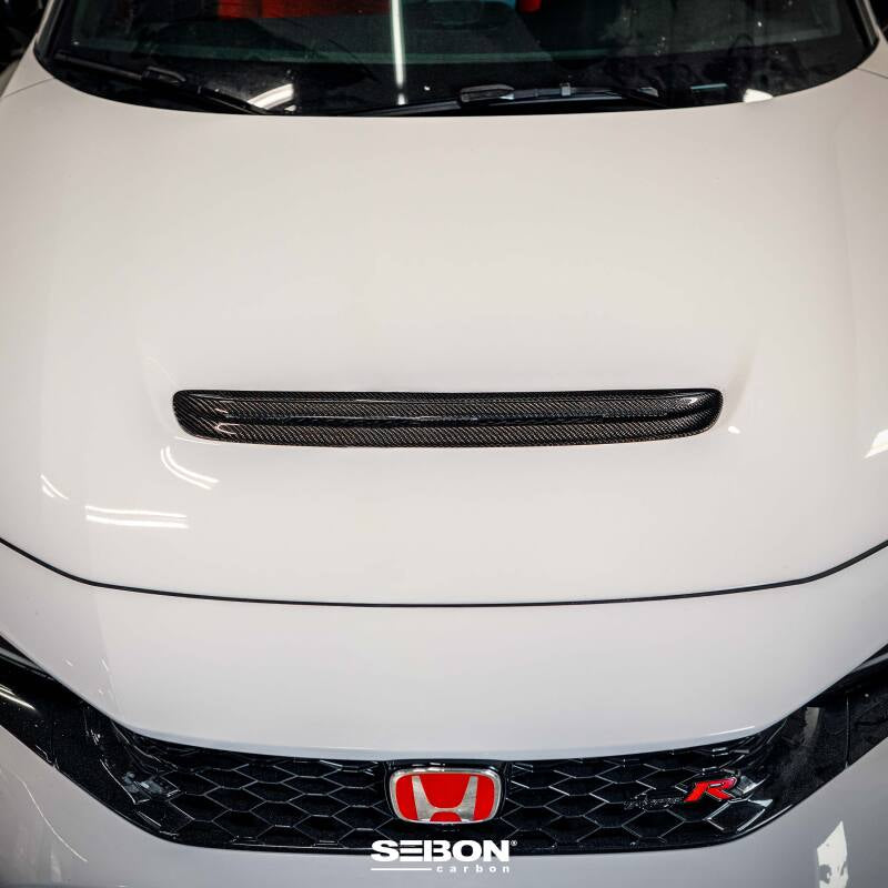 Seibon 2023 Honda Civic Type R Carbon Fiber Hood Scoop HDS23HDCVR HDS23HDCVR User 1