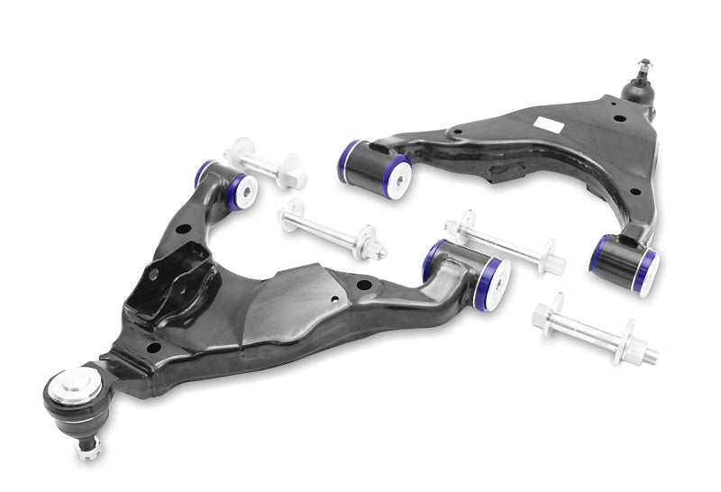 SuperPro Front 4x4 Complete Lower Control Arm Kit - Double Offset TRC482 Photo - Primary
