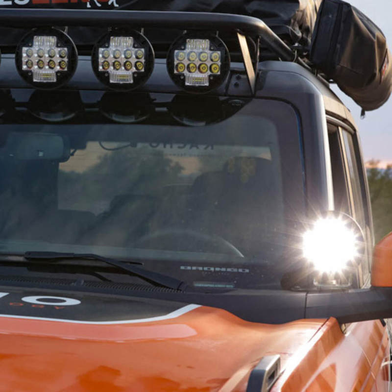 ARB Nacho 5.75in Offroad TM5 Racer LED Light Set TM532 TM532 Photo - Close Up