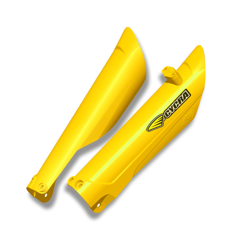 Cycra 15-23 Husqvarna FC/FE/FX/TC/TE/TX Fork Guards OEM Yellow 1CYC-6908-56 1CYC-6908-56 Photo - Primary
