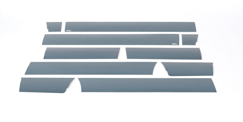 Putco 09-14 Ford F-150 Super Cab 8ft Long Box - 7in Wide (10pcs) Black Platinum Rocker Panels 9751432BP 9751432BP Photo - Primary