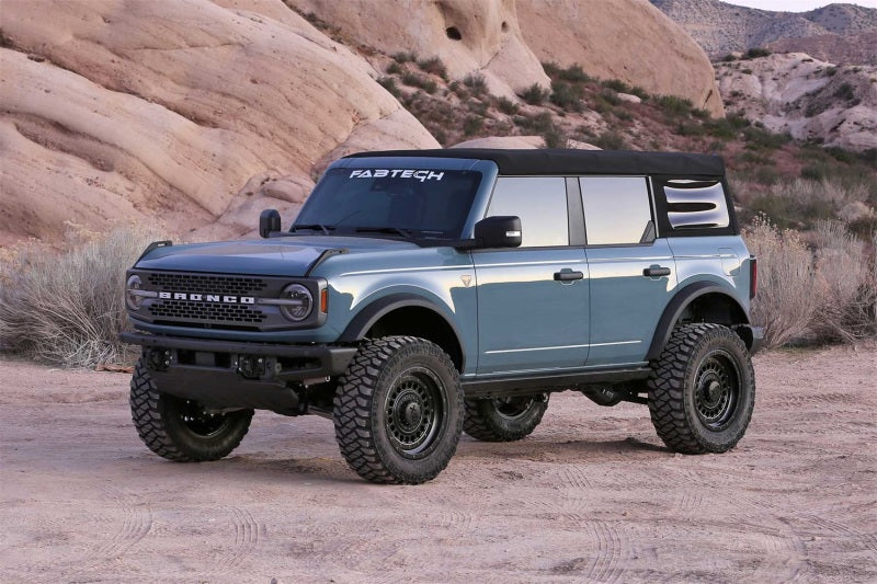 Fabtech 21-23 Ford Bronco 4WD Heavy Duty Driver & Passenger Tie Rod Assembly Kit FTS22350 FTS22350 Photo - Mounted