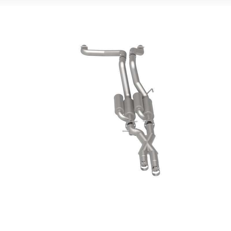 Magnaflow Cat-Back 2021 Jeep Wrangler 6.4L Rock Crawler Series Dual Exit Stainless Exhaust 19582 19582 360 Degree Image Set