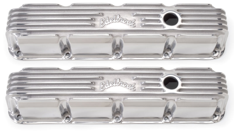 Edelbrock Valve Cover Classic Series Chrysler Magnum V8 Polshed 4177 4177 Photo - Primary