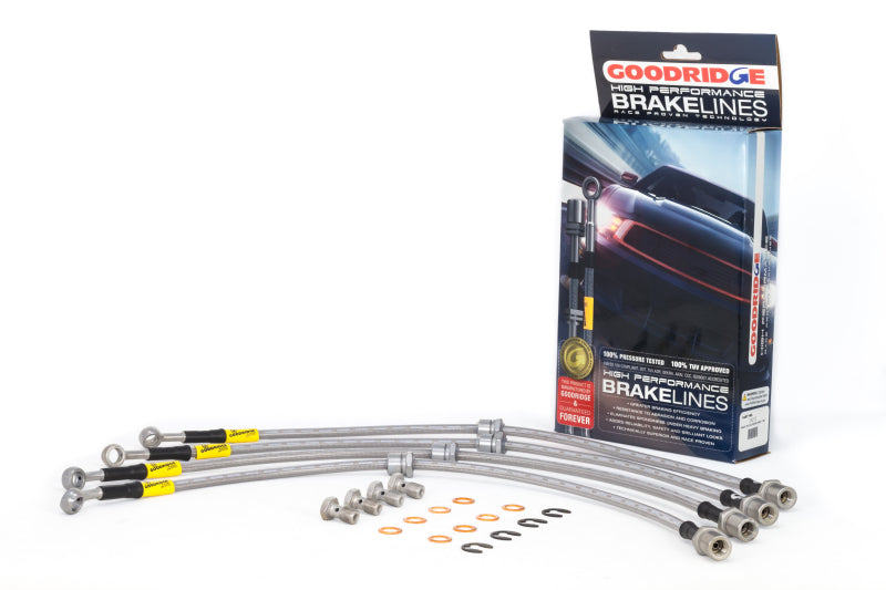 Goodridge Stainless Steel Brake Line SS 92-01 Subaru Impreza 24212 Photo - Primary