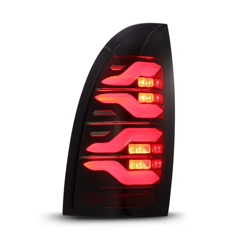 AlphaRex 05-15 Toyota Tacoma LUXX LED Taillights Blk/Red w/Activ Light/Seq Signal 680070 680070 User 1
