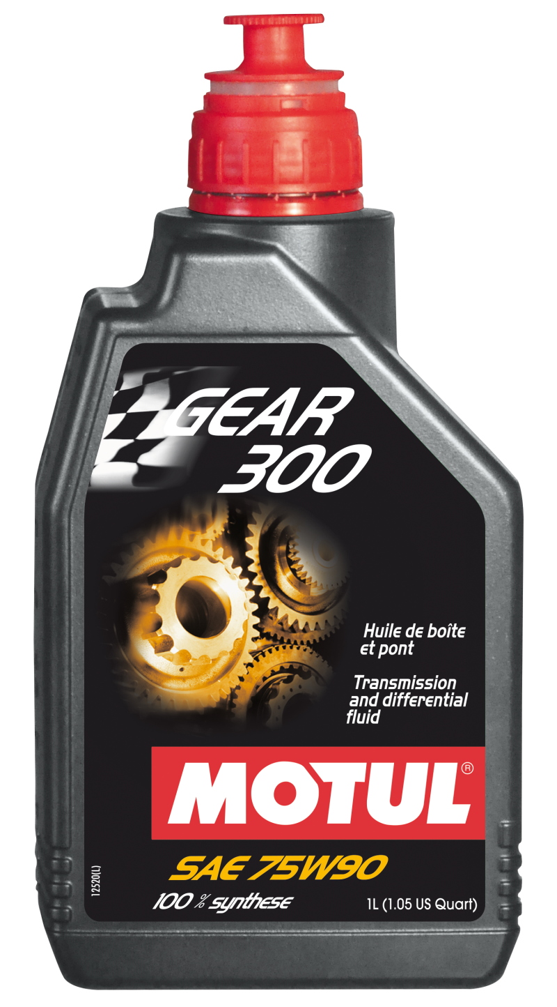 Motul Gear 300 Gear Oil 75w90 1-Liter Bottle 105777 Photo - Primary
