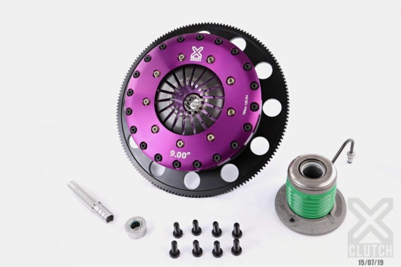 XCLUTCH 05-10 Ford Mustang GT 4.6L 9in Twin Solid Organic Clutch Kit XKFD23657-2G XKFD23657-2G Photo - Primary