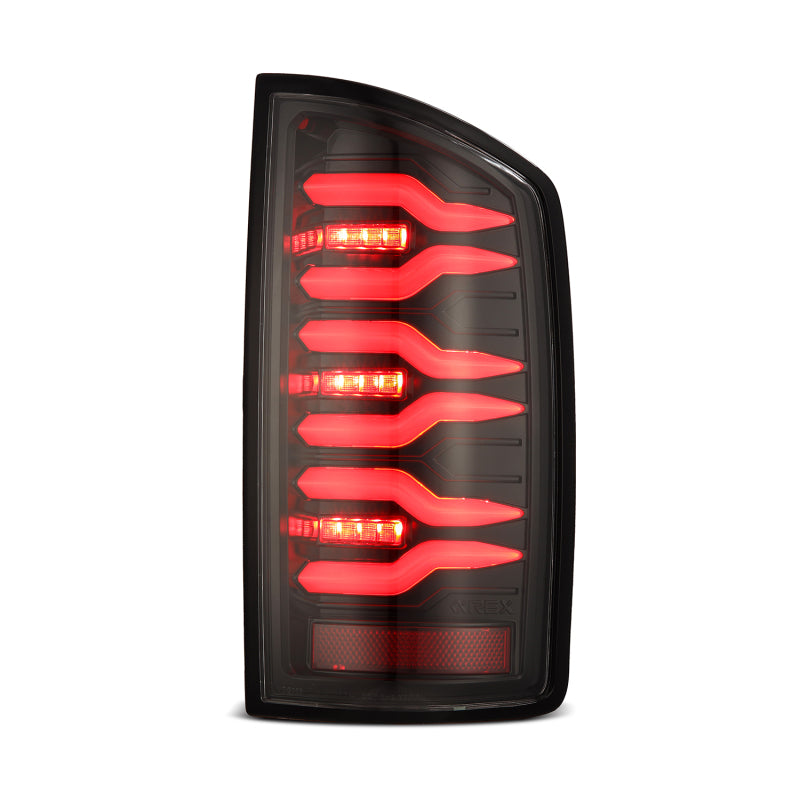 AlphaRex 07-08 Dodge Ram1500/07-09 Dodge Ram 2500+3500 Luxx-Series LED Tail Lights(Pair) Alpha Black 641050 641050 User 2