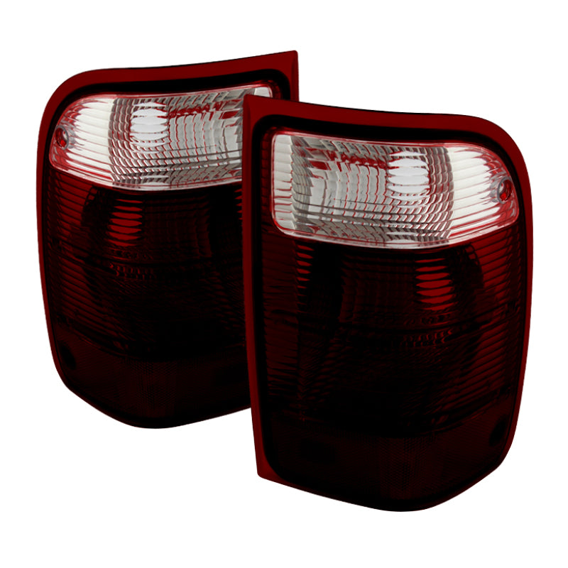 SPYDER Xtune Ford Ranger 2001-2011 OEM Style Tail Lights Red Smoked ALT-JH-FR01-OE-RSM 9028885 9028885 Photo - Primary