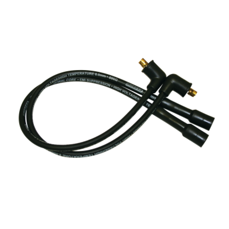Moroso 97-98 Harley-Davidson FLT/FLHT/FLHR/FLTR Spiral Core Wire Set - Black 27215 27215 User 1