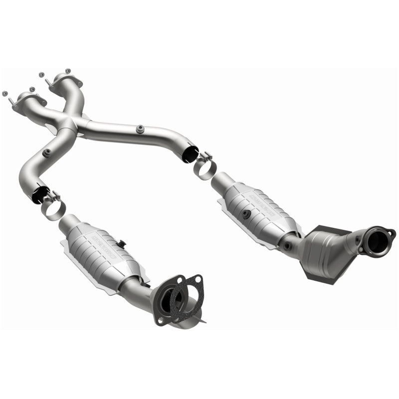 MagnaFlow Ford Mustang HM Grade Federal / EPA Compliant Direct-Fit Catalytic Converter 93671 Photo - out of package