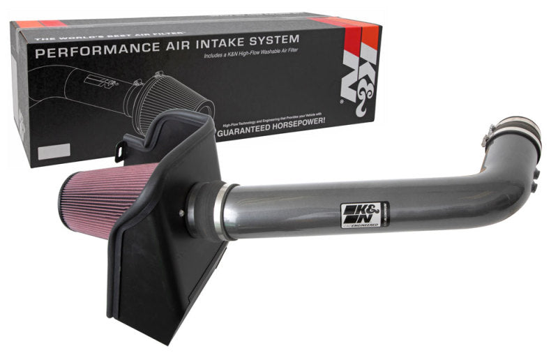 K&N Engineering K&N 2020 Ford F250/350 6.2L V8 High Flow Performance Intake Kit 77-2593KC 77-2593KC Photo - out of package
