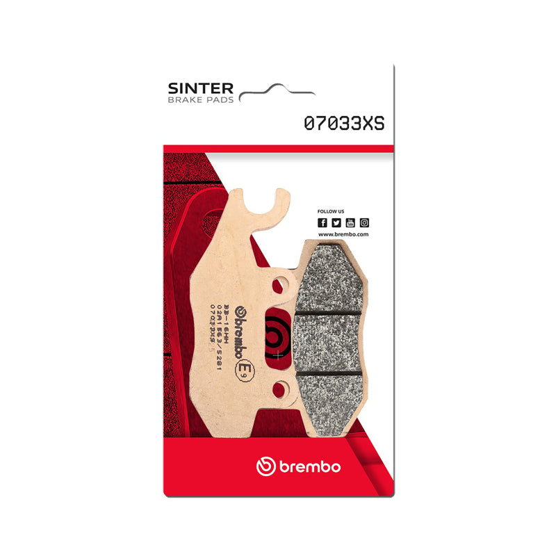 Brembo OE 01-06 Kymco B&W, Dink Sport 250cc Sinter Brake Pad - Front 07033XS 07033XS User 1