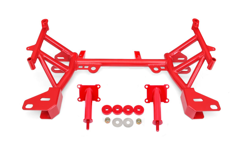 BMR Suspension BMR 93-02 4th Gen F-Body K-member Low Mount Turbo LS1 Motor Mounts Pinto Mounts - Red KM349R KM349R Photo - Primary