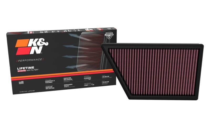 K&N Engineering K&N 23-24 Ford Ranger/Everest 2.0L L4 Diesel  Drop-In Air Filter 33-3185 33-3185 Photo - out of package