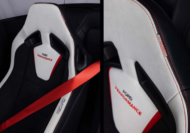Ford Racing 2024 Mustang Ford Performance Logo Recaro Seat Set M-63660005-MG M-63660005-MG Photo - Mounted