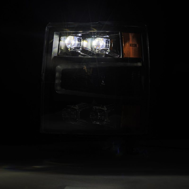 AlphaRex 04-15 Chevy 1500HD NOVA-Series LED Proj Headlights Black w/Activ Light/Seq Signal & SB DRL 880239 880239 User 4