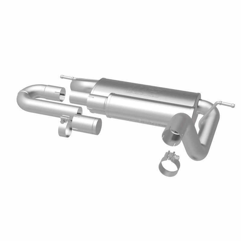 Magnaflow 18-23 Jeep Wrangler JL 2.0L/3.6L Overland Series Axle-Back Exhaust 19620 19620 360 Degree Image Set
