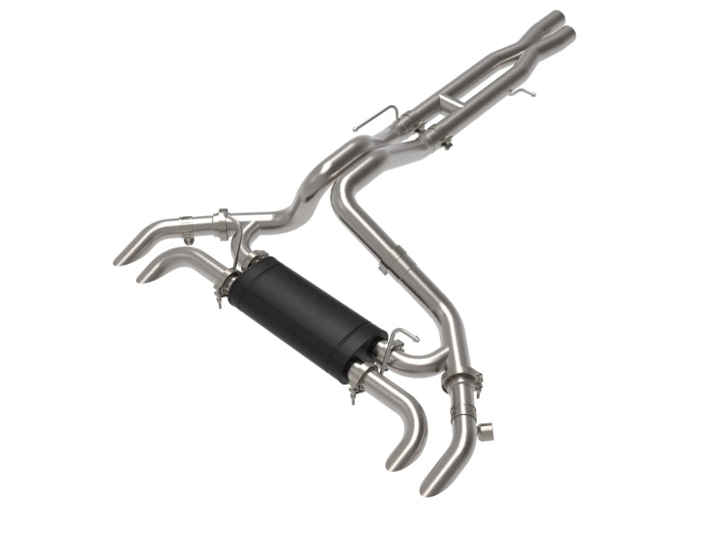aFe 21-22 Jeep Wrangler JL Vulcan Series Stainless Steel Cat-Back Exhaust System 49-38101 49-38101 Photo - Primary
