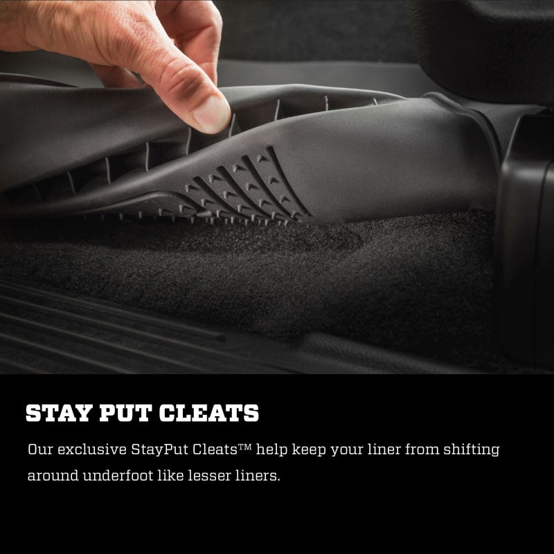 Husky Liners 11-14 Dodge Durango/ 11-14 Jeep Grand Cherokee X-Act Contour Black 2nd 53661 Photo - Mounted