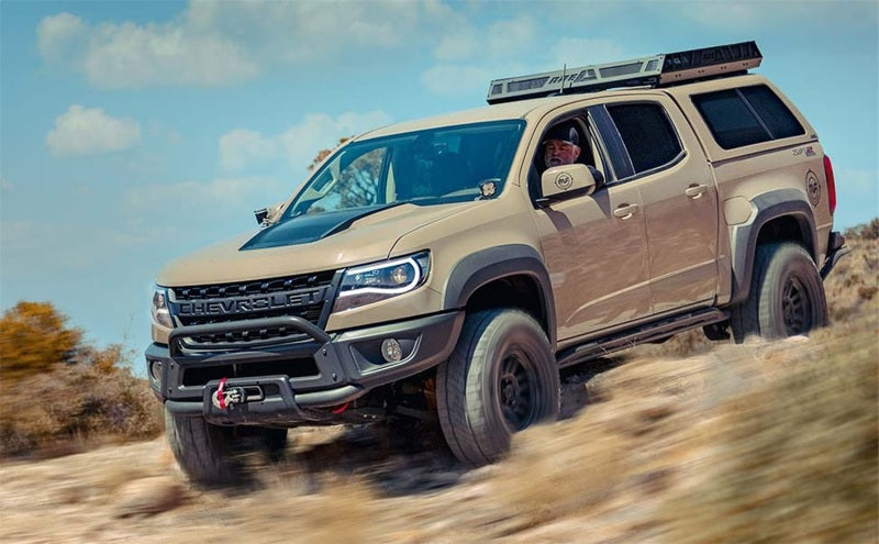 Magnaflow 2022+ Nissan Frontier (3.8L V6) Overland Series Cat-Back Performance Exhaust System 19599 19599 Photo - Mounted