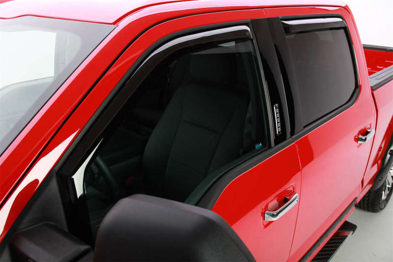 EGR 15+ Ford F150 Super Cab In-Channel Window Visors - Set of 4 (573471) 573471 573471 Photo - Mounted