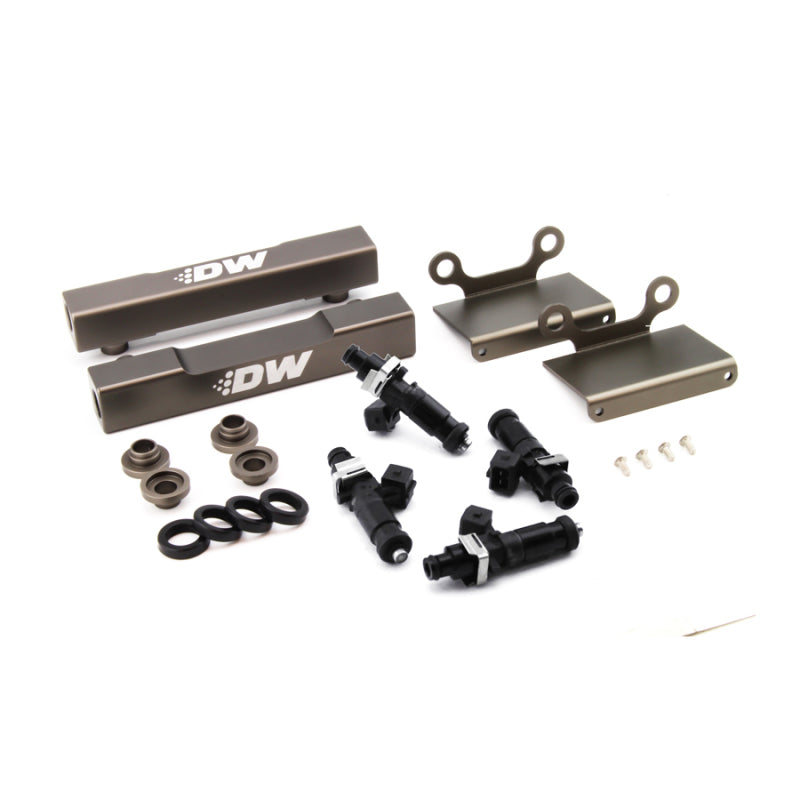 DeatschWerks Subaru conversion fuel rails and 1200cc injectors 6-101-1200 Photo - Primary