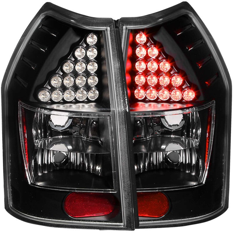 Anzo 2005-2008 Dodge Magnum LED Taillights Black 321017 Photo - Primary