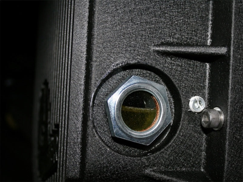 aFe Differential Cover Oil Level Sight Glass (Core PN: 00001) 0G5V9 46-00001 Photo - Mounted