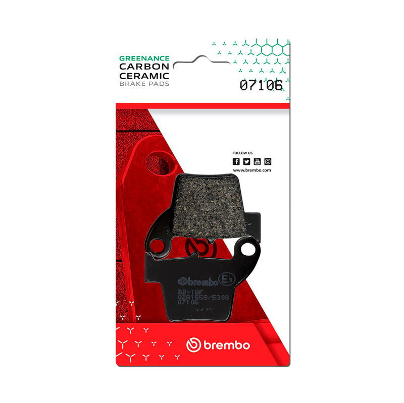 Brembo OE AM - BRAKE PAD MOTORCYCLE 07106 07106 User 1