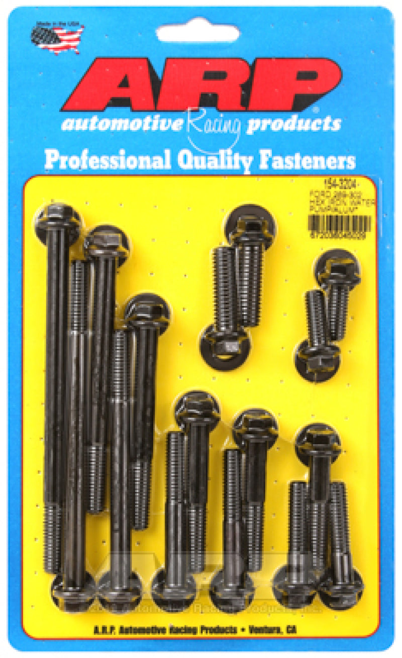 ARP Ford 289-302 Hex Iron Water Pump And Front Cover Bolt Kit 154-3204 User 1