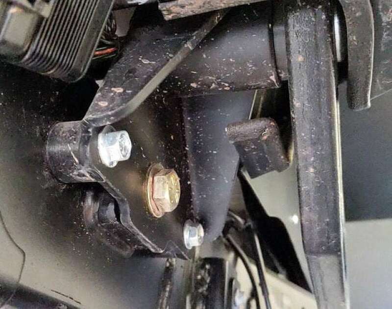 RockJock Right Rear Antirock Sway Bar Frame Bracket - Steel (Fits RJ-256200-101 / 103) RJ-251200-2 RJ-251200-2 User 1