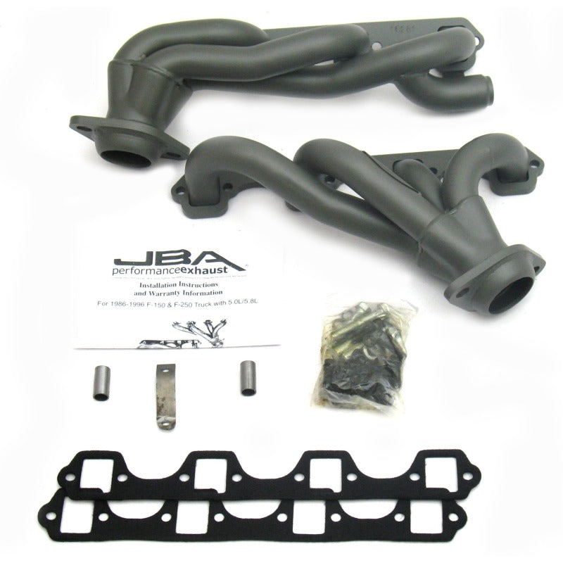 JBA 87-96 Ford F-150 5.8L SBF 1-5/8in Primary Ti Ctd Cat4Ward Header 1628SJT 1628SJT Photo - Primary