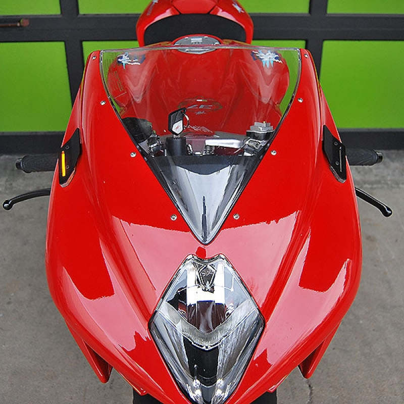 New Rage Cycles 13-24 MV Agusta F3/F4 Mirror Block Off Turn Signals F34-MBO F34-MBO Photo - Primary