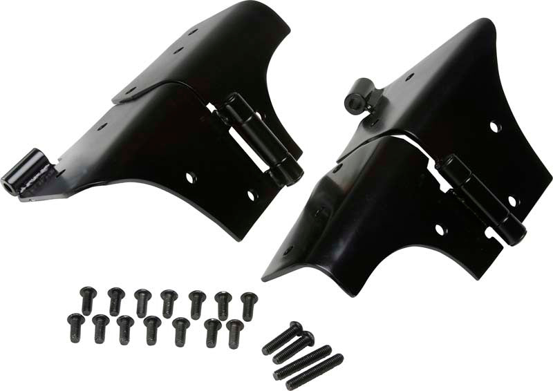 Kentrol 97-06 Jeep Wrangler TJ Windshield Hinge Pair- Powdercoat Black 50477 50477 Photo - Primary