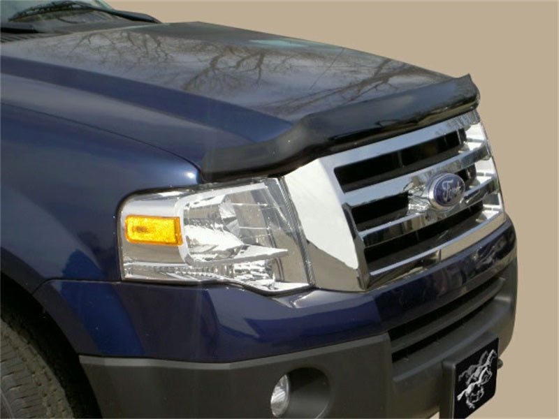 Stampede Vigilante Premium Hood Protector, Smoke, for 2007-2017 Ford Expedition 2138-2 Photo - Mounted